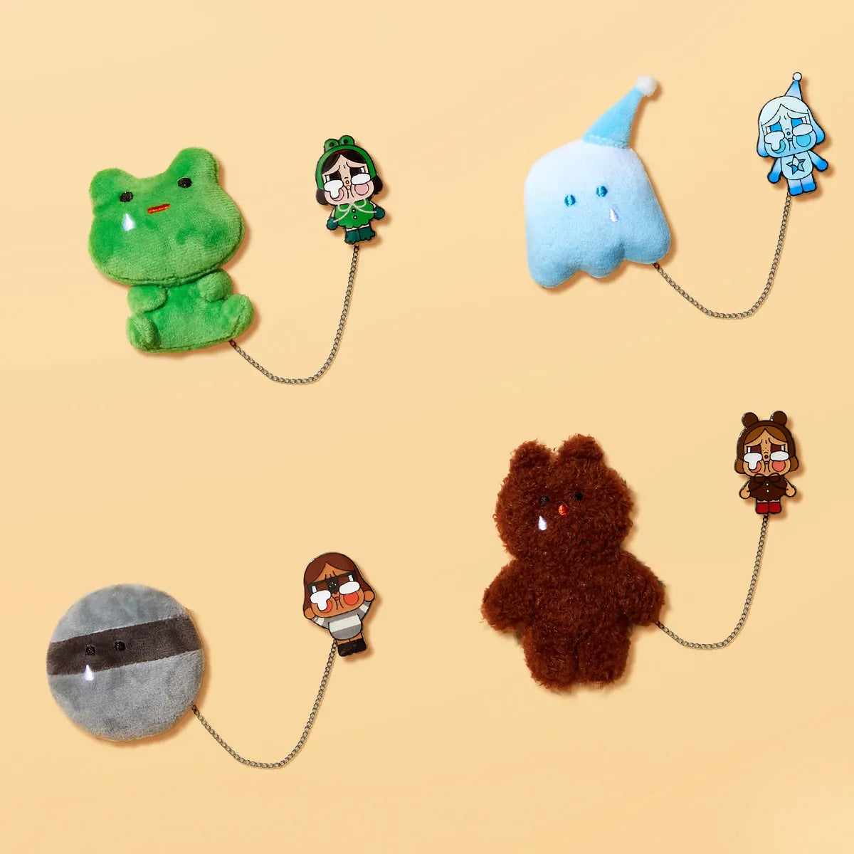 CRYBABY Crying Again Series-Plush Badge Blind Box【2-3】