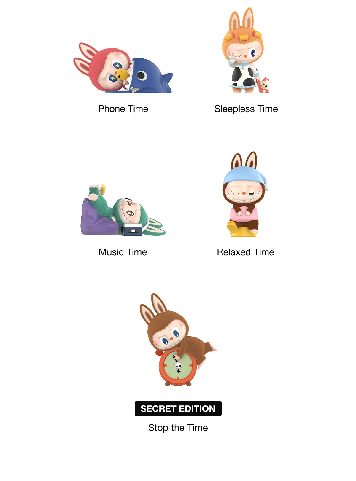 THE MONSTERS 1:00 A.M. Series Figures