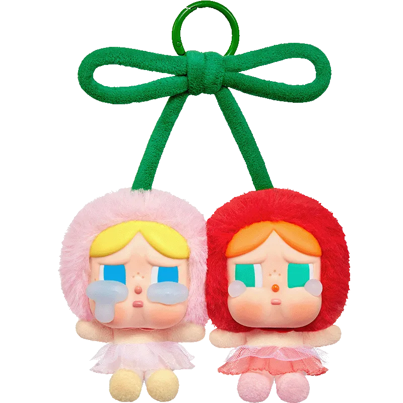 CRYBABY Crying For Love Series-Vinyl Plush Hanging Card (Love You Cherry Much)