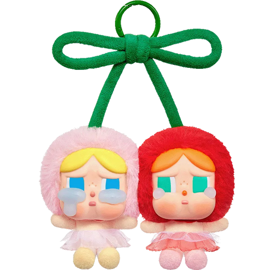 CRYBABY Crying For Love Series-Vinyl Plush Hanging Card (Love You Cherry Much)