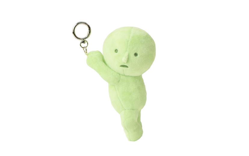 SMISKI Plush Key Chain　Hugging Knees / Hanging