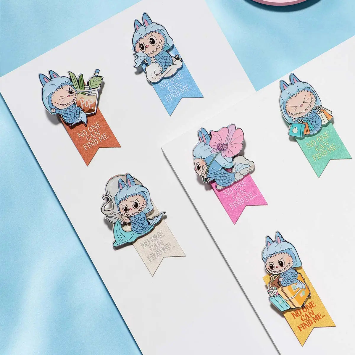 LABUBU HIDE AND SEEK IN SINGAPORE SERIES-Badge Blind Box